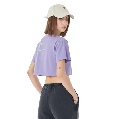 Crop top bauchfrei von hinten