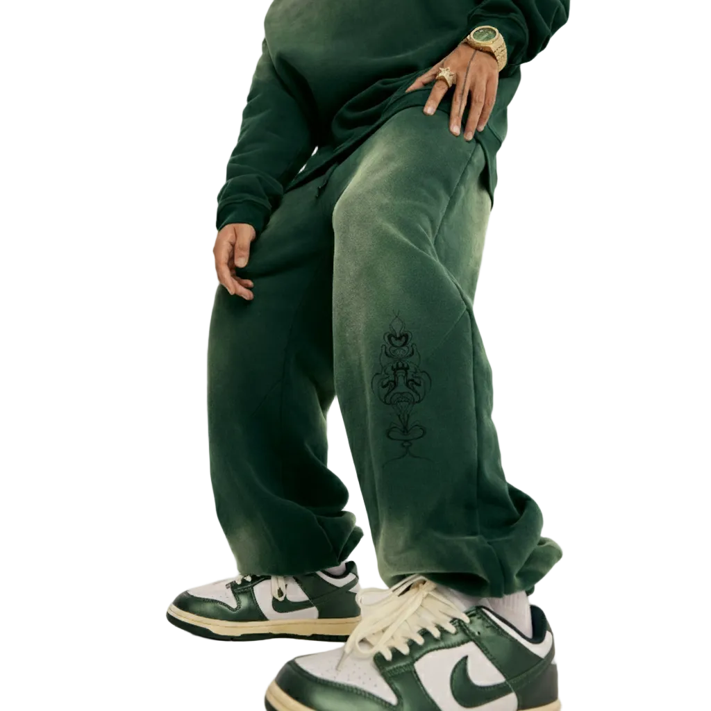 Jogginghose mit logo vorne unten