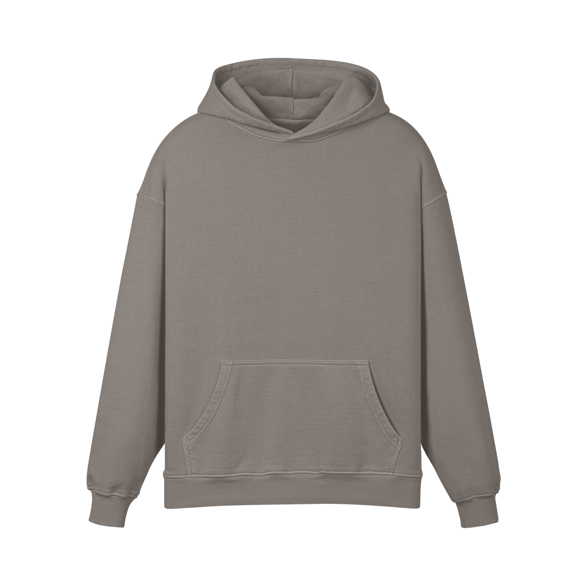TRIØ7 ARTCORE – Fragment 01 Oversized Hoodie – Frontansicht 18 | Heavyweight Oversized Hoodie von TRIØ7