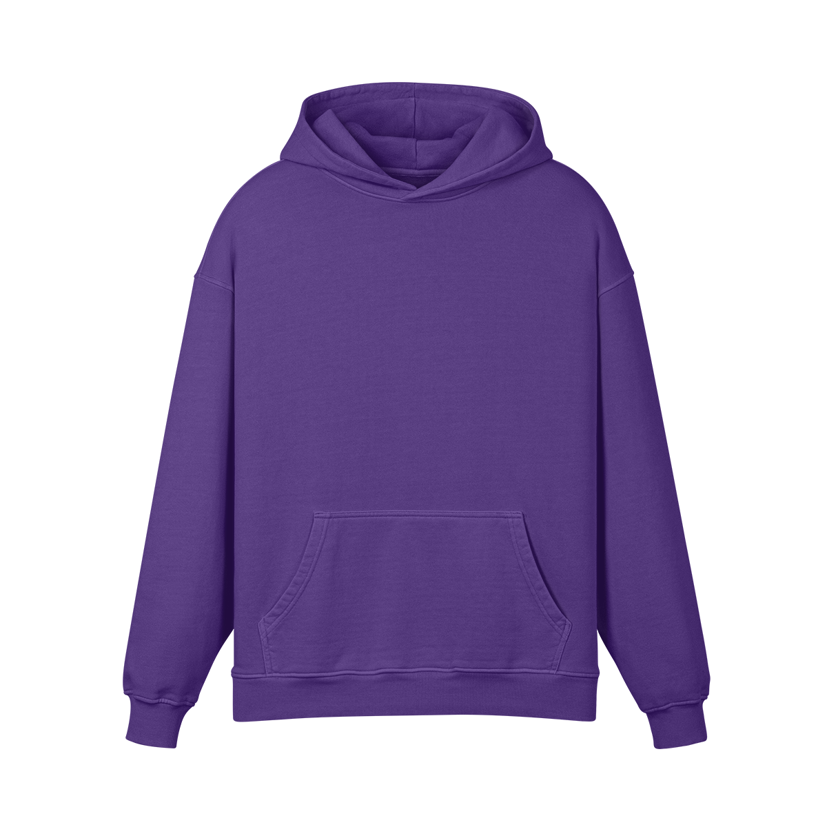 TRIØ7 ARTCORE – Fragment 01 Oversized Hoodie – Frontansicht 10 | Heavyweight Oversized Hoodie von TRIØ7