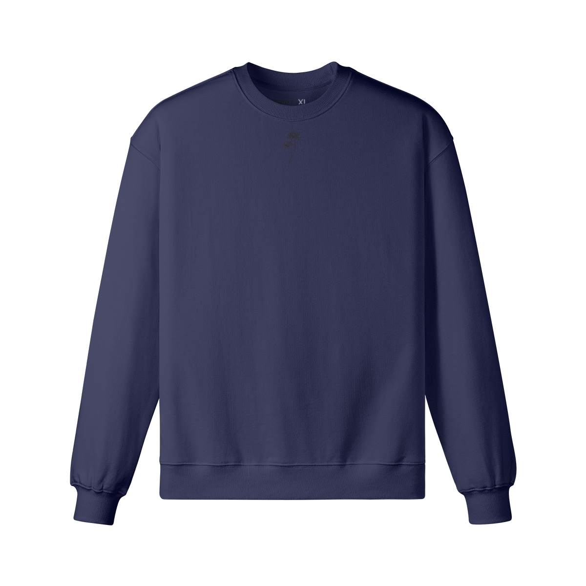 TRIØ7 ESSENTIAL – Oversized Crewneck – Frontansicht 4 | Loose fit Sweatshirt von TRIØ7
