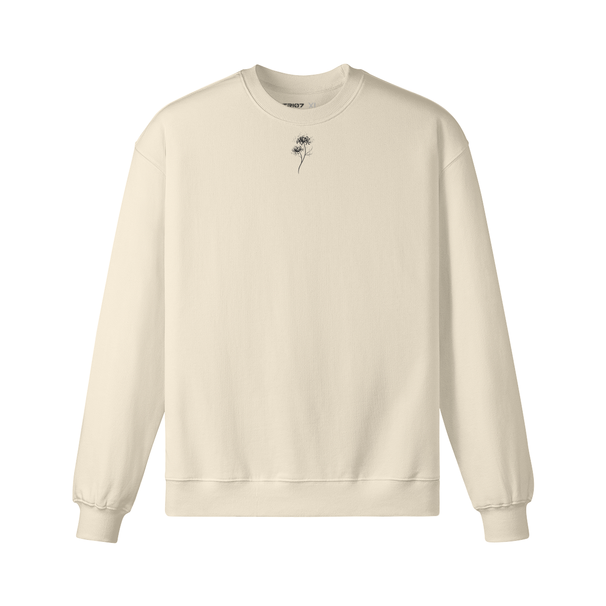 TRIØ7 ESSENTIAL – Oversized Crewneck – Frontansicht 16 | Loose fit Sweatshirt von TRIØ7