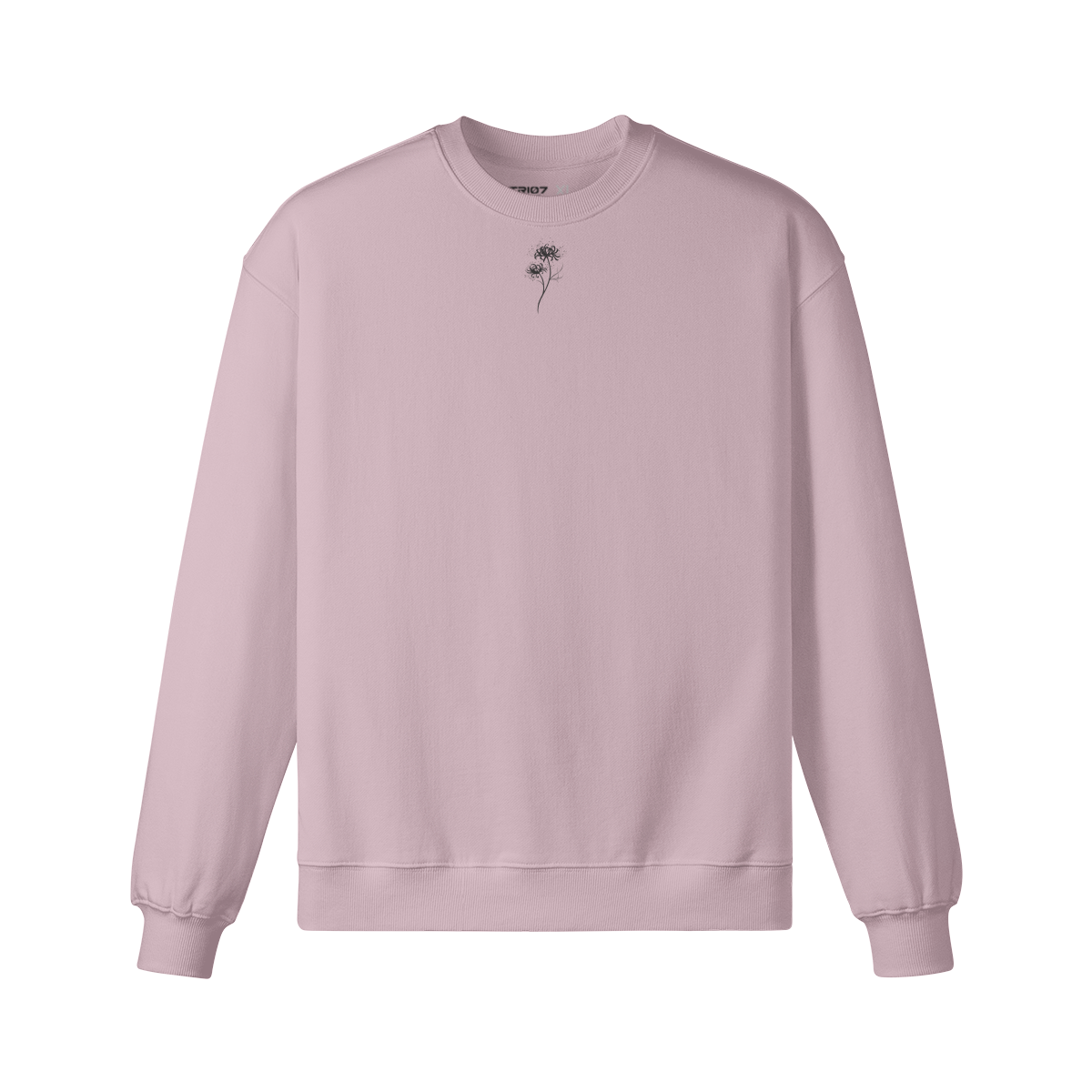 TRIØ7 ESSENTIAL – Oversized Crewneck – Frontansicht 12 | Loose fit Sweatshirt von TRIØ7