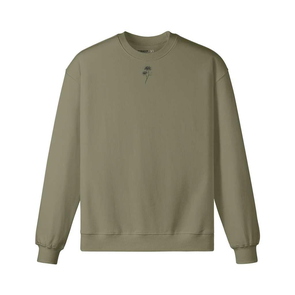 TRIØ7 ESSENTIAL – Oversized Crewneck – Frontansicht 10 | Loose fit Sweatshirt von TRIØ7