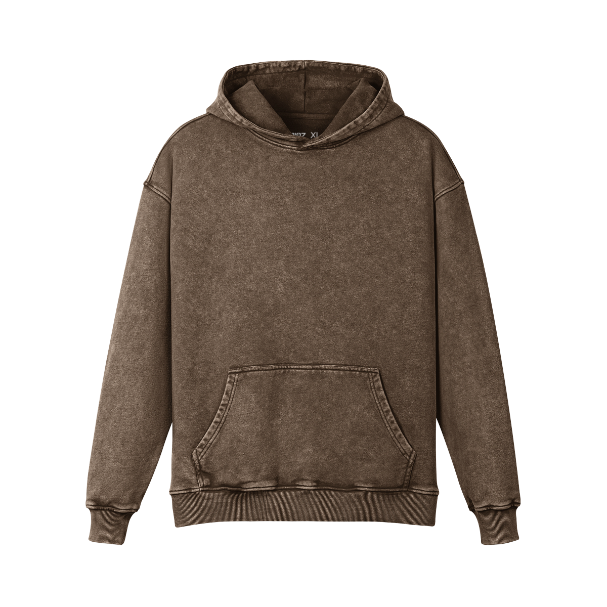 TRIØ7 URBAN – Vintage Oversized Hoodie – Frontansicht 6 | Heavyweight Oversized Hoodie von TRIØ7