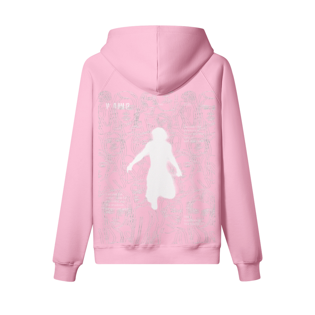 TRIØ7 ARTCORE – Fragment 01 Fleece Hoodie – Rückansicht 6 | Loose fit Fleece Hoodie von TRIØ7