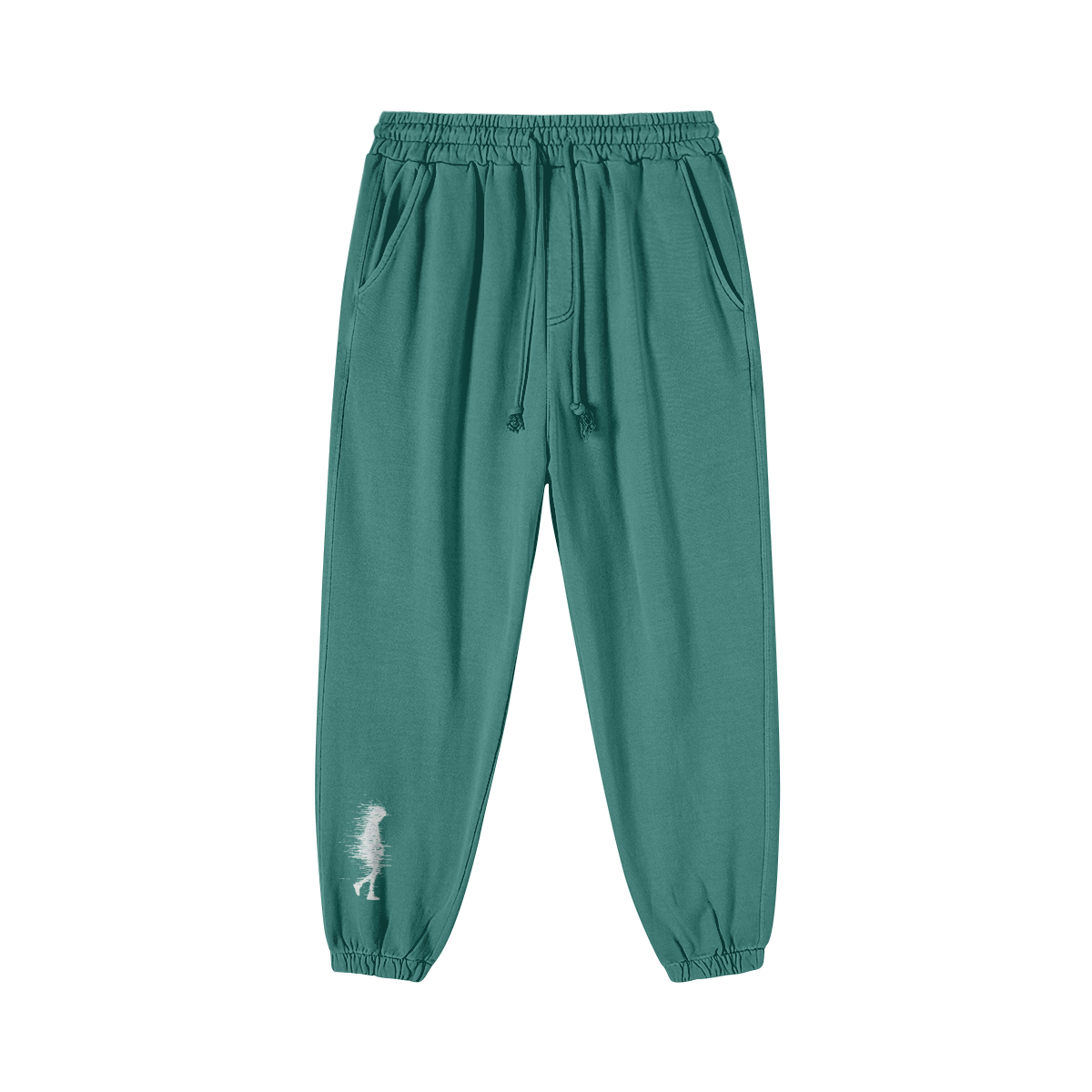 TRIØ7 – Faded Baggy Pants – Frontansicht 3 | Oversized Baggy Sweatpants von TRIØ7