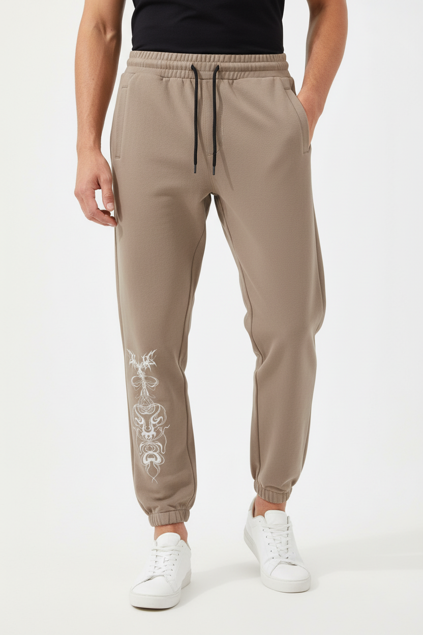 TRIØ7 – Oversized Sweatpants – Frontansicht 2 | Oversized Baggy Sweatpants von TRIØ7