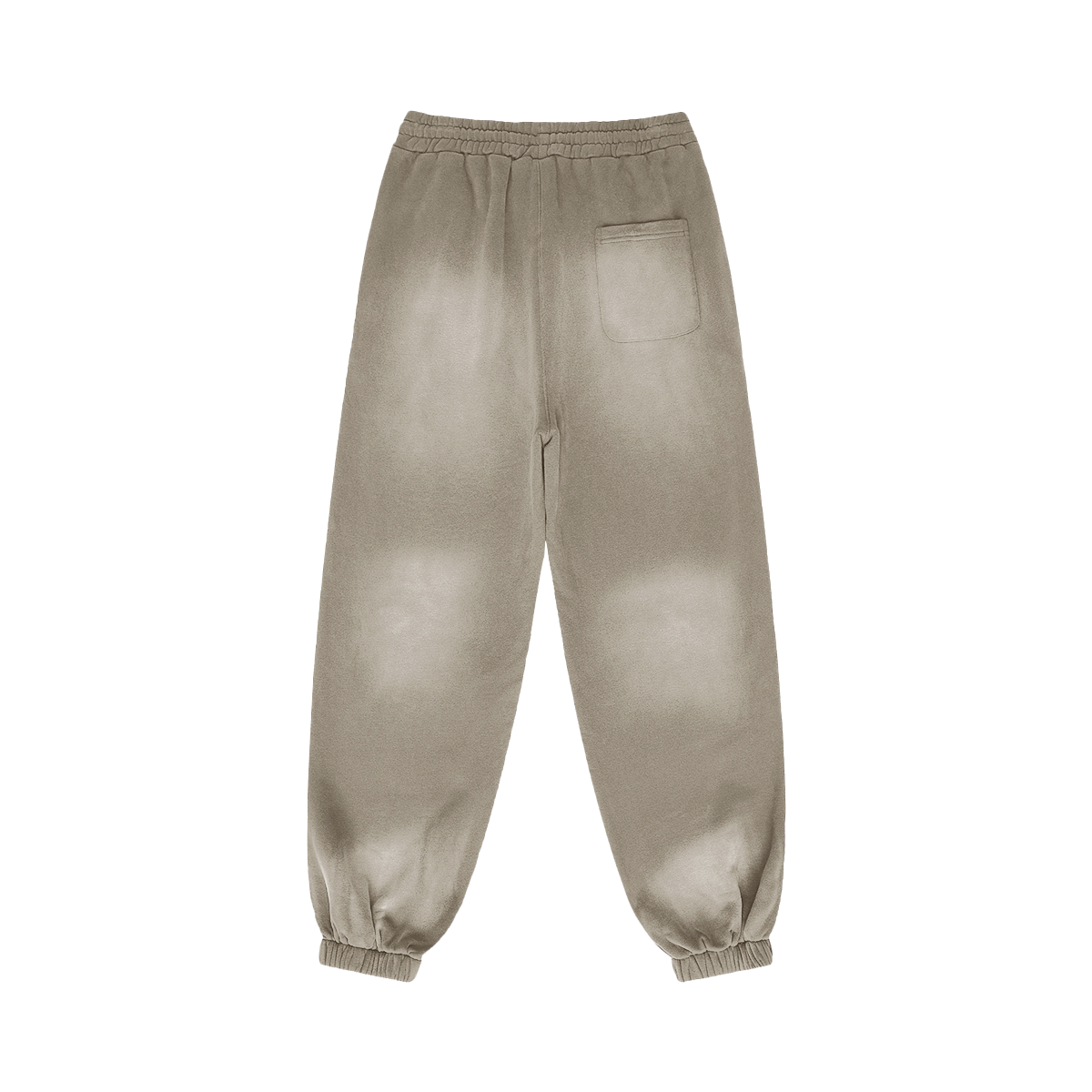 TRIØ7 – Vintage Faded Pants – Rückansicht | Oversized Baggy Sweatpants von TRIØ7