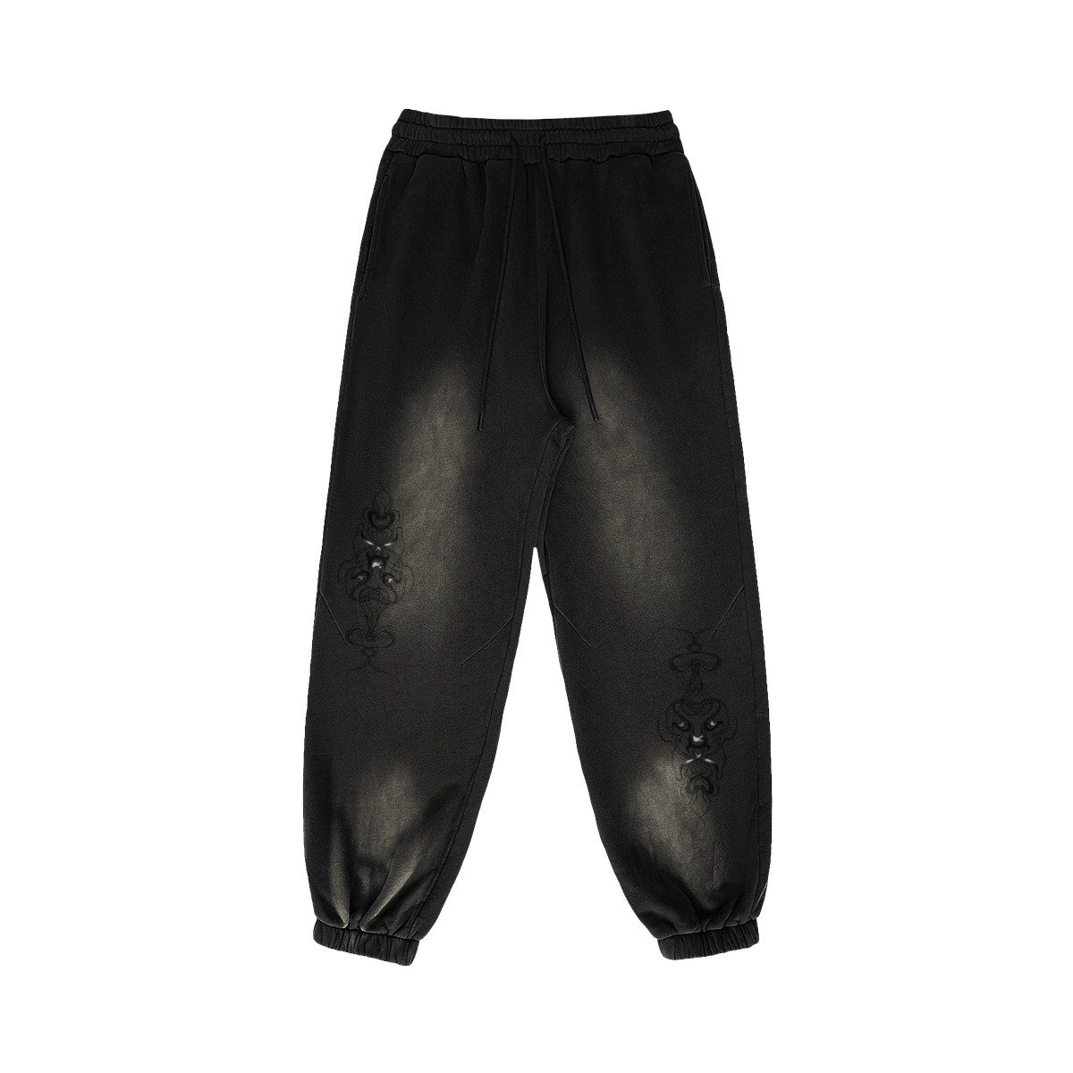 TRIØ7 – Vintage Faded Pants – Frontansicht 6 | Oversized Baggy Sweatpants von TRIØ7