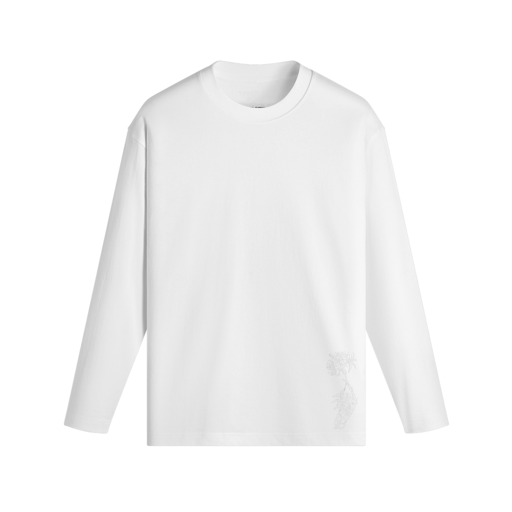 TRIØ7 ARTCORE – Fragment 01 Longsleeve – Frontansicht 2 | Regular fit Longsleeve von TRIØ7