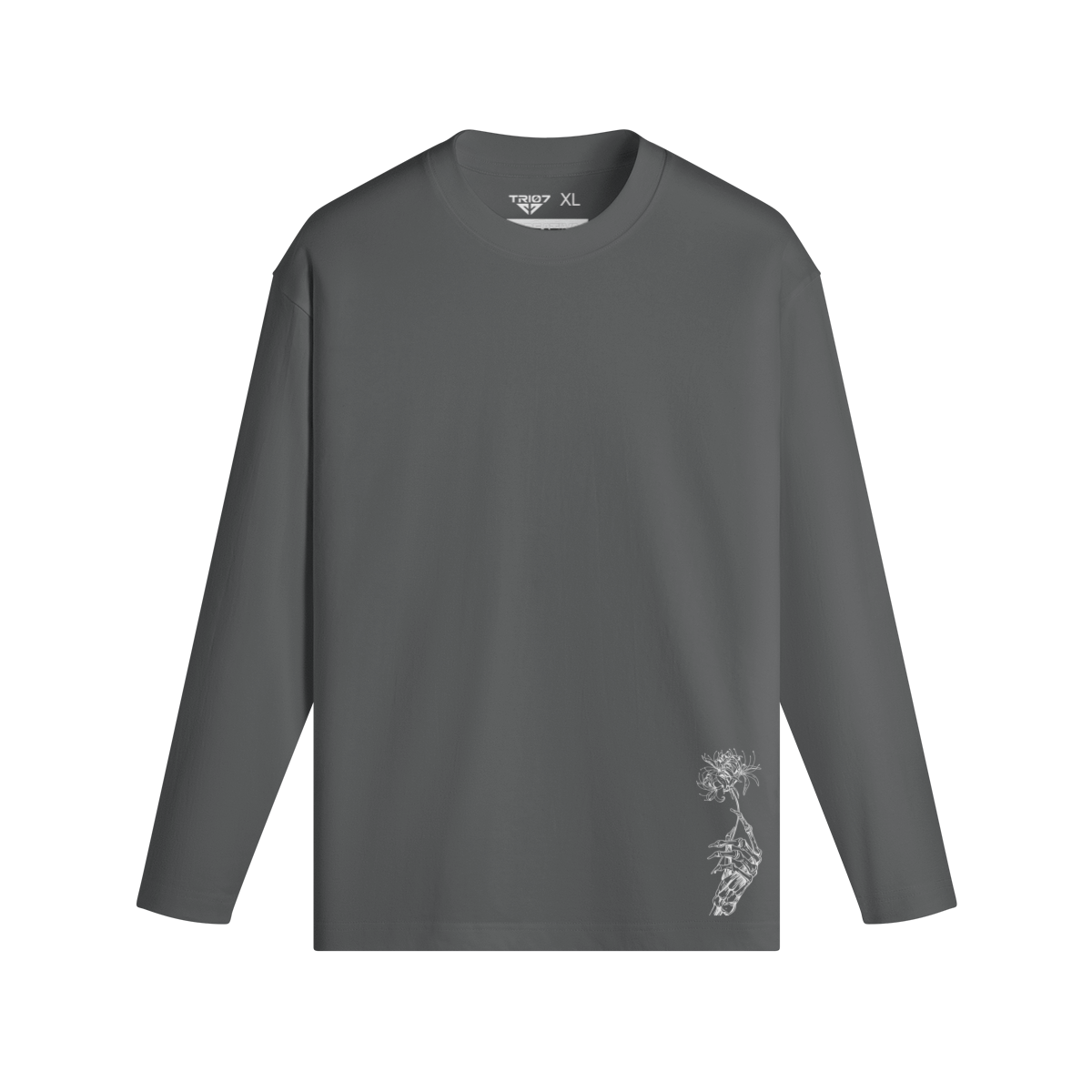 TRIØ7 ARTCORE – Fragment 01 Longsleeve – Frontansicht 3 | Regular fit Longsleeve von TRIØ7
