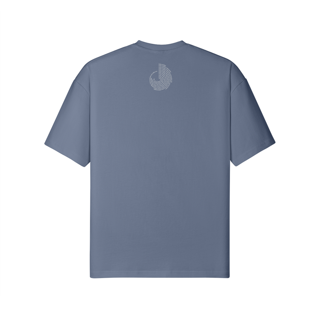 TRIØ7 URBAN – Color Pop Tee – Rückansicht 6 | Oversized Loose fit T-Shirt von TRIØ7
