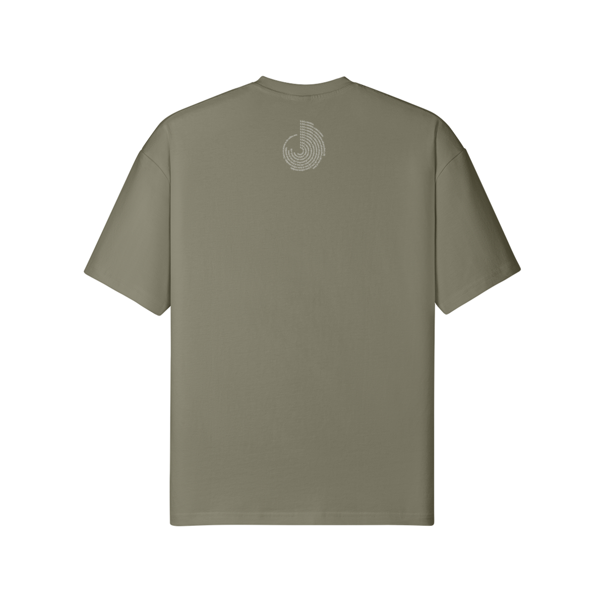 TRIØ7 URBAN – Color Pop Tee – Rückansicht 4 | Oversized Loose fit T-Shirt von TRIØ7