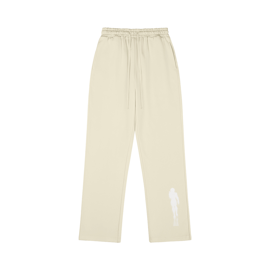 TRIØ7 – Fleece Relaxed Pants – Frontansicht 3 | Oversized Relaxed fit Sweatpants von TRIØ7