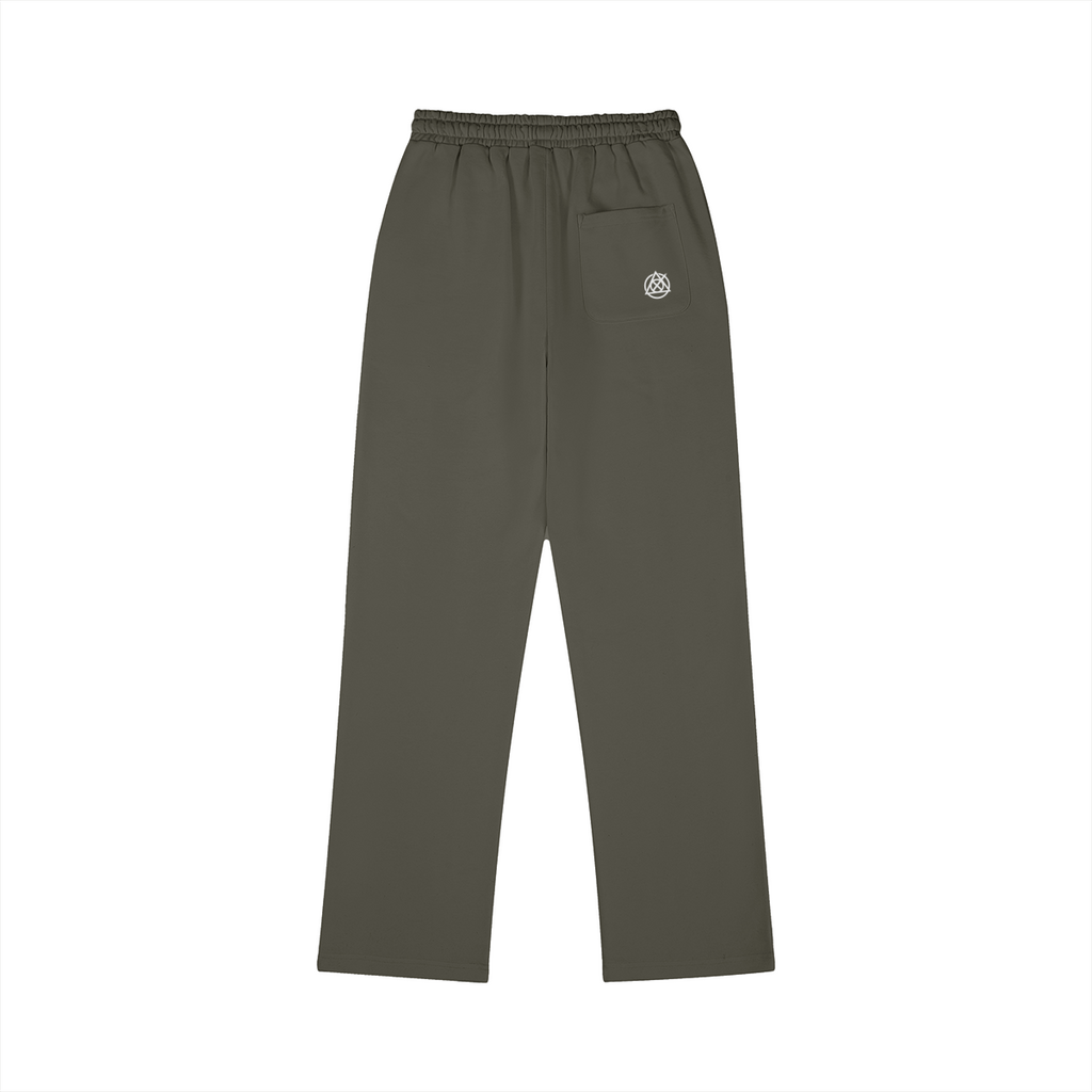 TRIØ7 – Fleece Relaxed Pants – Rückansicht 3 | Oversized Relaxed fit Sweatpants von TRIØ7