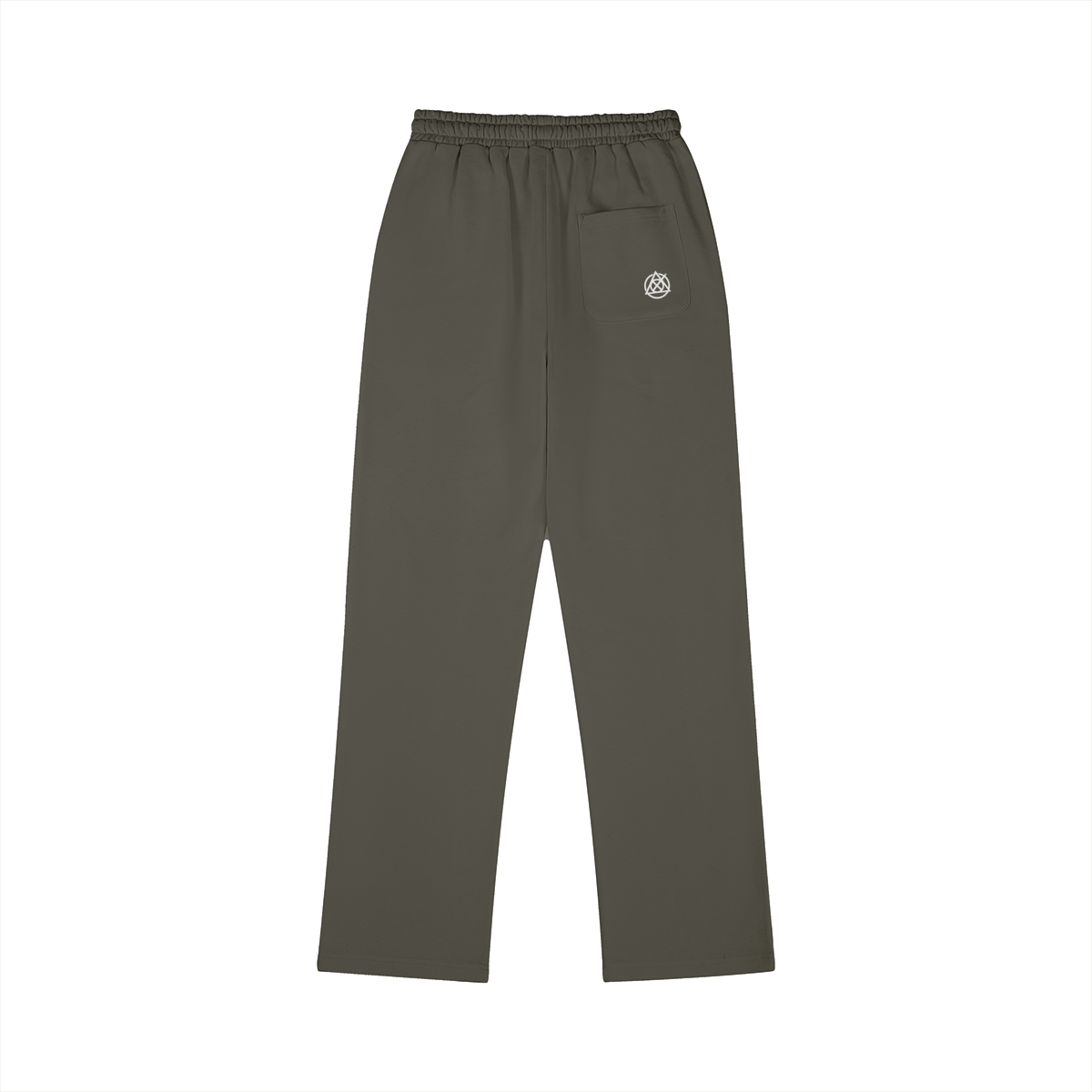 TRIØ7 – Fleece Relaxed Pants – Rückansicht 3 | Oversized Relaxed fit Sweatpants von TRIØ7