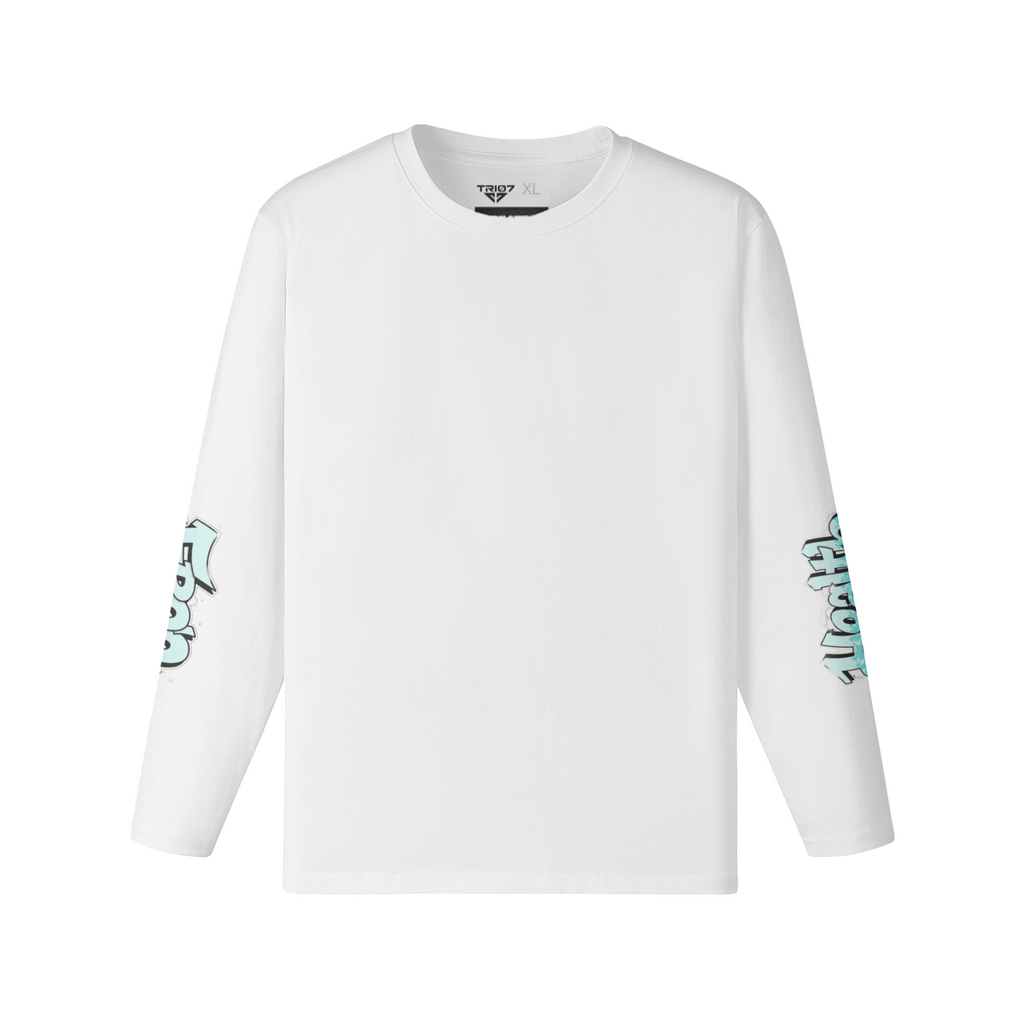 TRIØ7 ESSENTIAL – Premium Longsleeve – Frontansicht 2 | Slim fit Longsleeve von TRIØ7