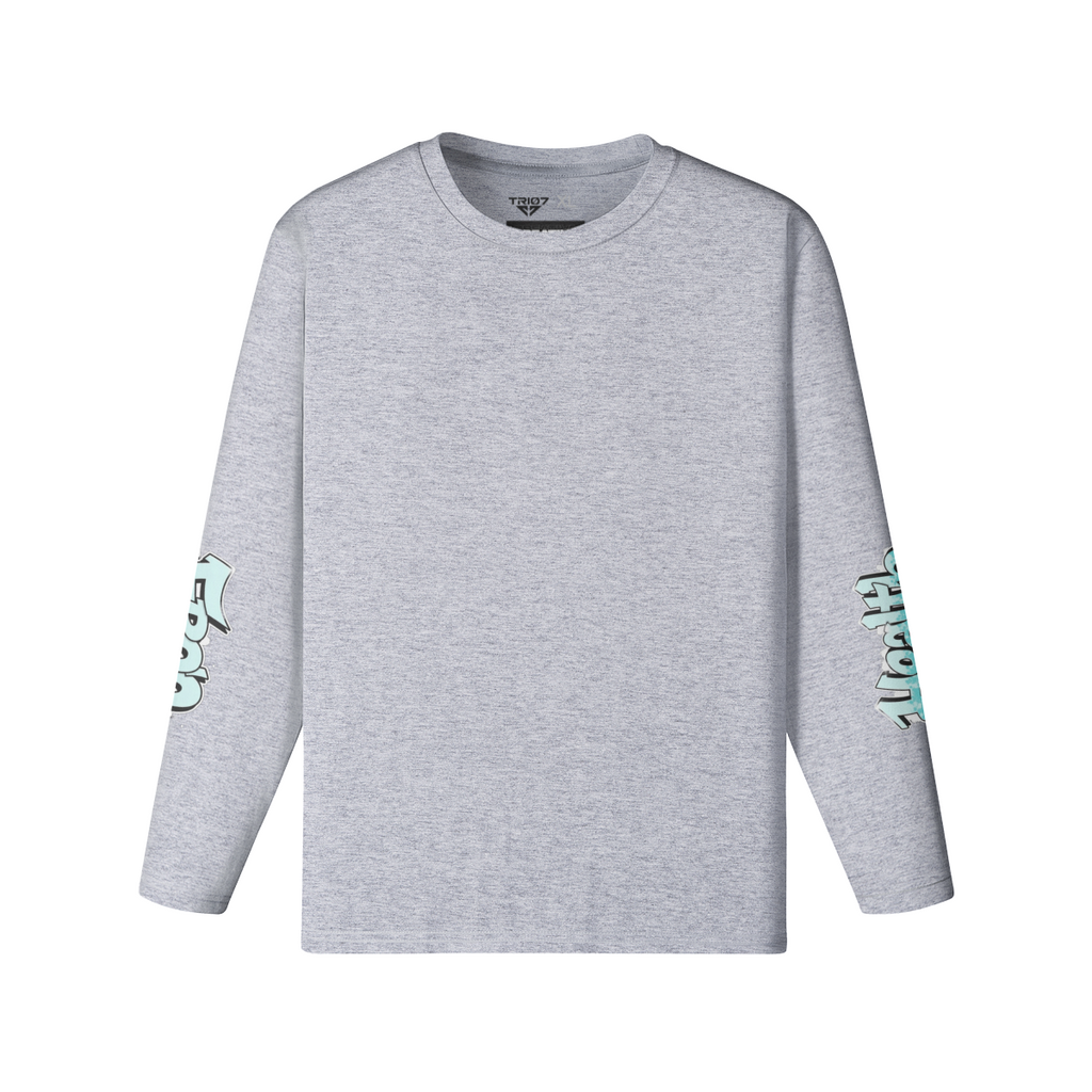 TRIØ7 ESSENTIAL – Premium Longsleeve – Frontansicht 4 | Slim fit Longsleeve von TRIØ7
