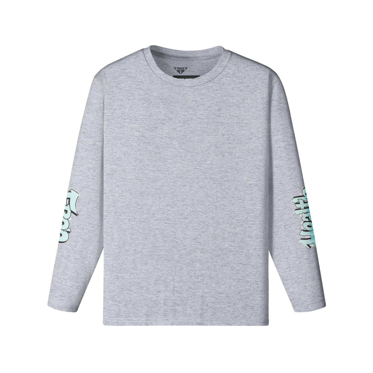 TRIØ7 ESSENTIAL – Premium Longsleeve – Frontansicht 4 | Slim fit Longsleeve von TRIØ7