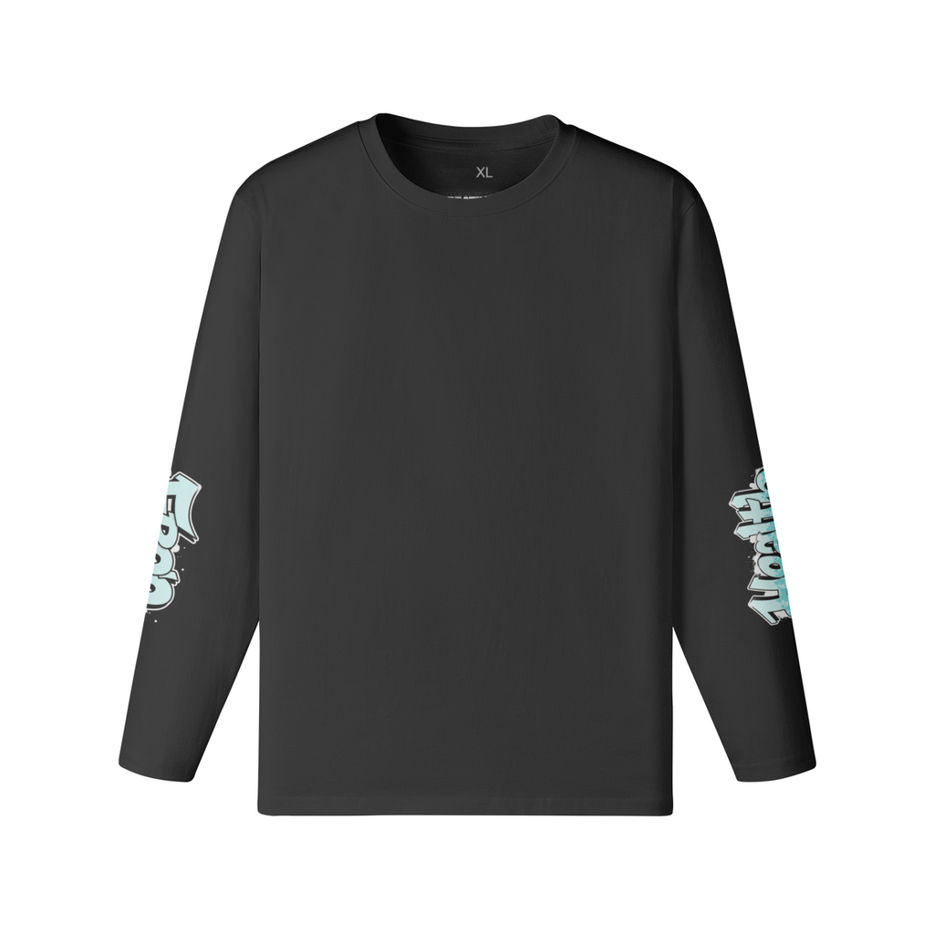 TRIØ7 ESSENTIAL – Premium Longsleeve – Frontansicht 3 | Slim fit Longsleeve von TRIØ7