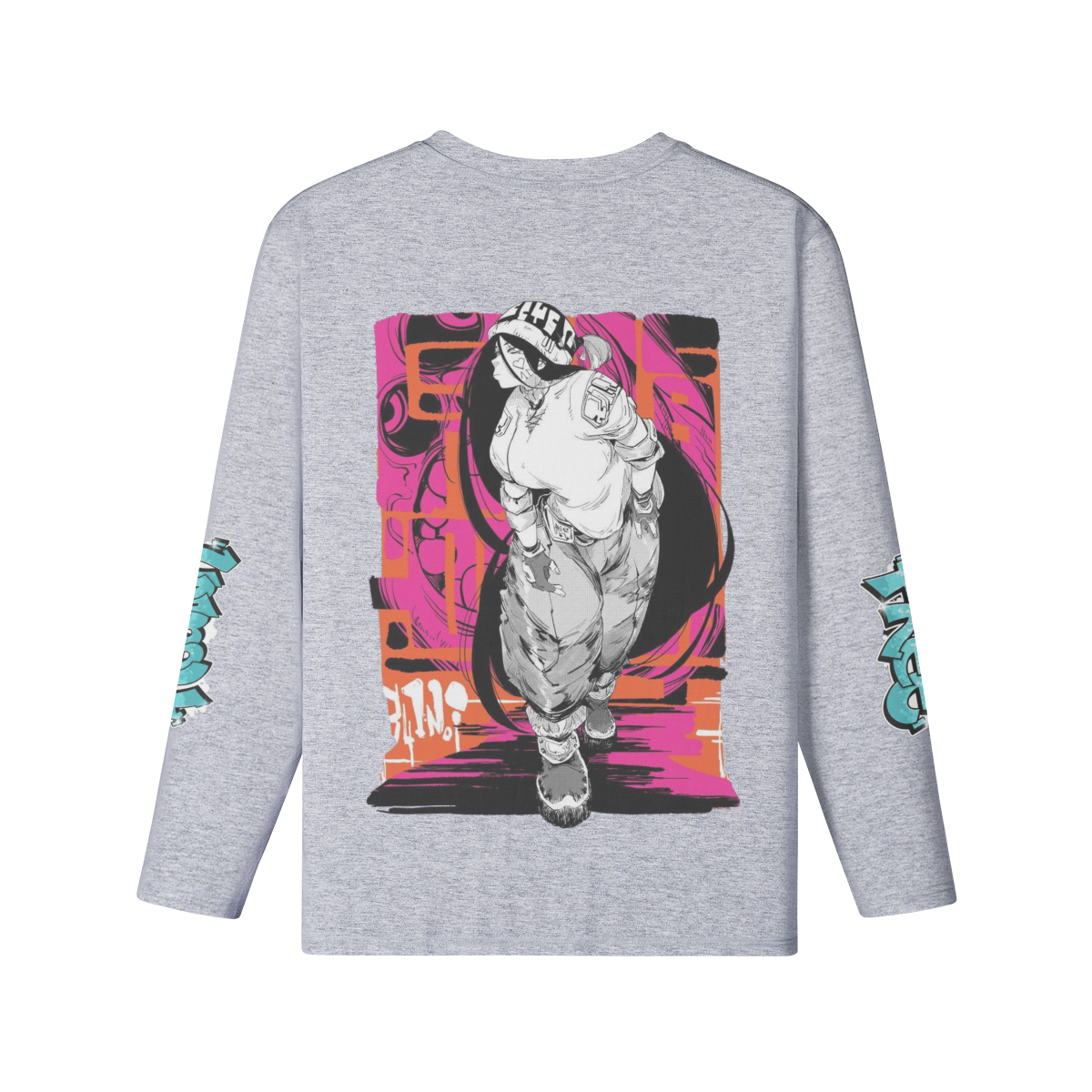 TRIØ7 ESSENTIAL – Premium Longsleeve – Rückansicht 3 | Slim fit Longsleeve von TRIØ7