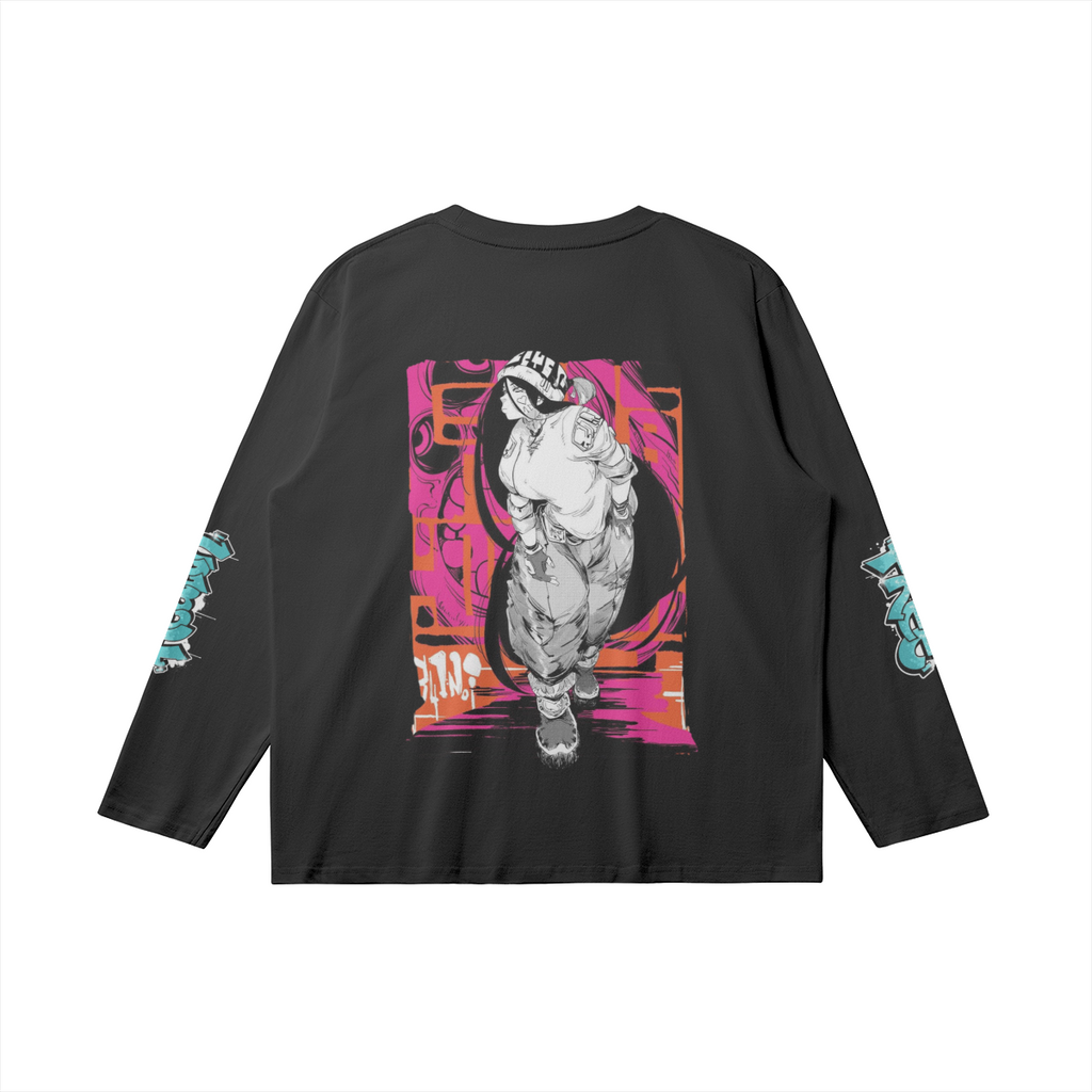 TRIØ7 ESSENTIAL – Premium Longsleeve – Rückansicht 5 | Slim fit Longsleeve von TRIØ7