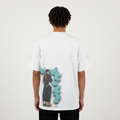 TRIØ7 ESSENTIAL – Heavyweight Oversized Tee 300+ – Rückansicht | Oversized Boxy T-Shirt von TRIØ7