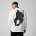 TRIØ7 ESSENTIAL – Oversized Crewneck – Frontansicht 2 | Loose fit Sweatshirt von TRIØ7