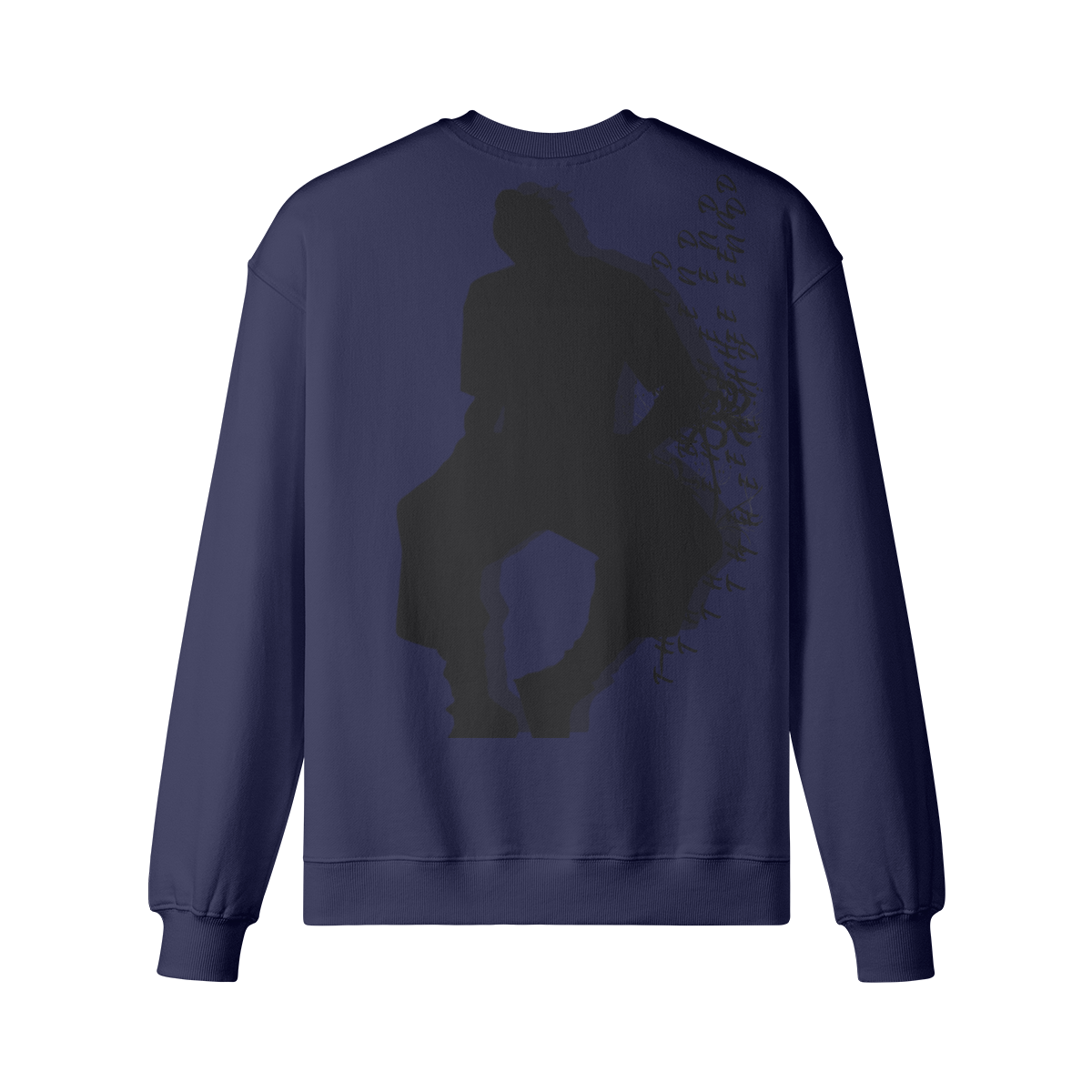 TRIØ7 ESSENTIAL – Oversized Crewneck – Frontansicht 5 | Loose fit Sweatshirt von TRIØ7