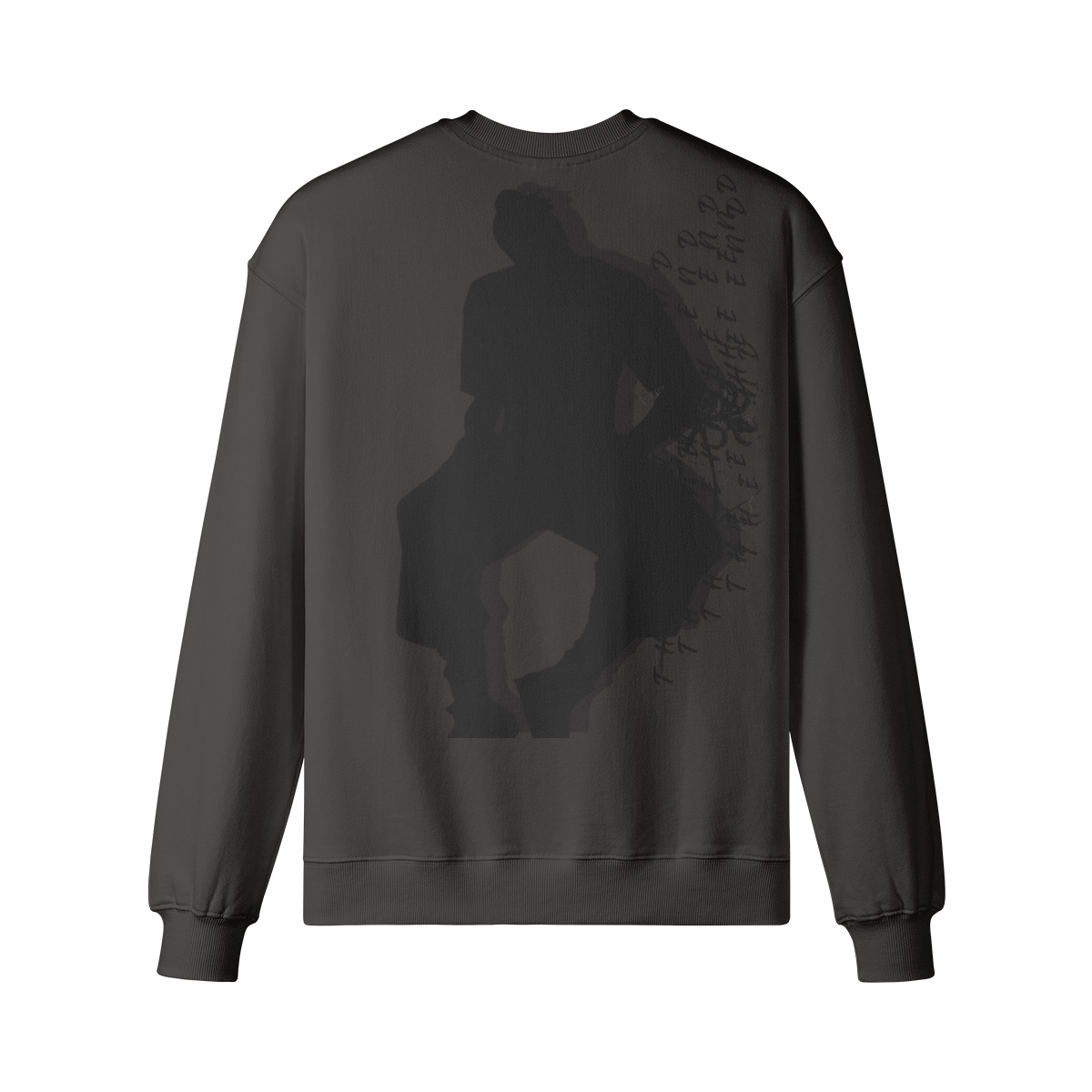 TRIØ7 ESSENTIAL – Oversized Crewneck – Frontansicht 15 | Loose fit Sweatshirt von TRIØ7