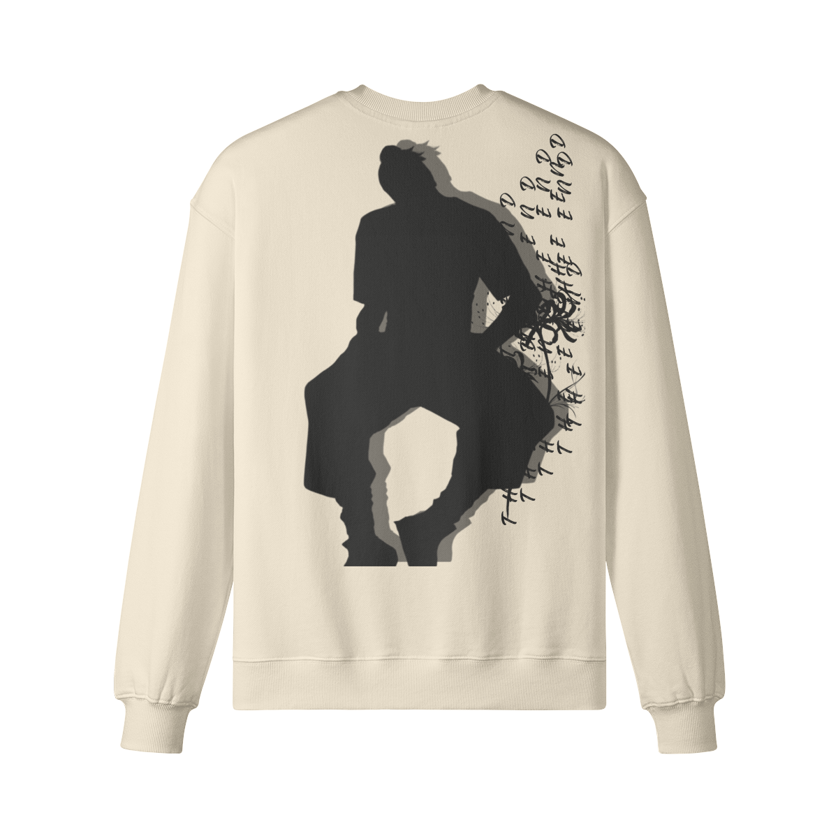 TRIØ7 ESSENTIAL – Oversized Crewneck – Frontansicht 17 | Loose fit Sweatshirt von TRIØ7