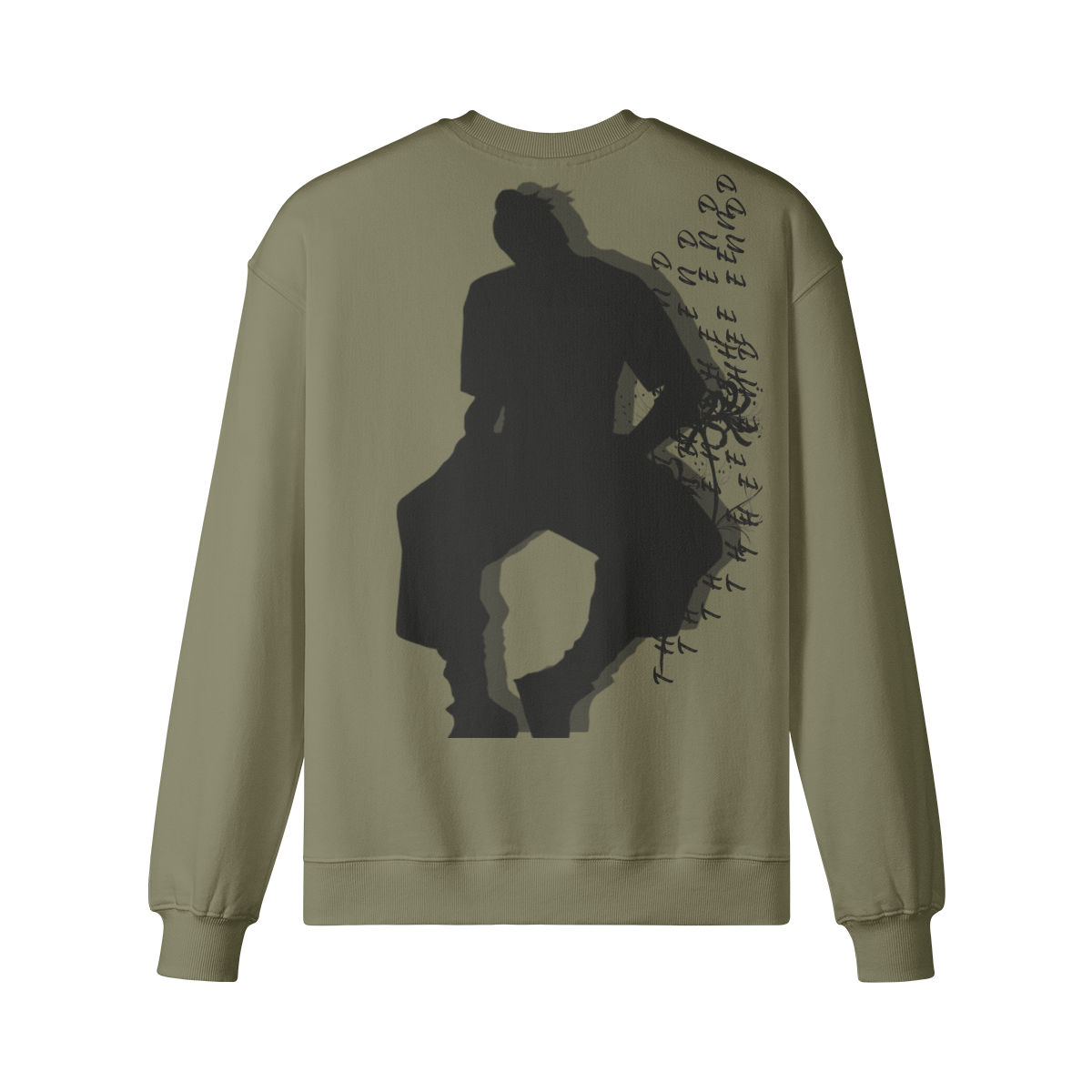 TRIØ7 ESSENTIAL – Oversized Crewneck – Frontansicht 11 | Loose fit Sweatshirt von TRIØ7