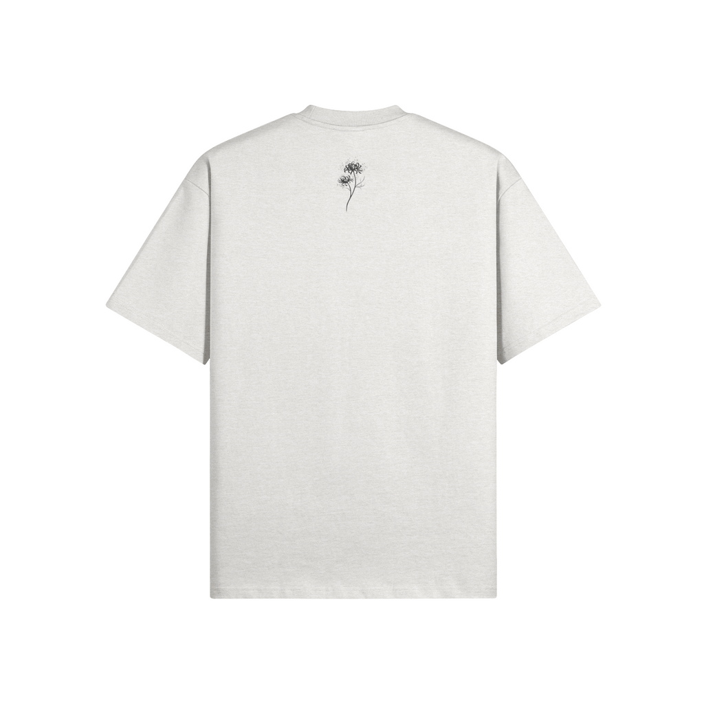 TRIØ7 ESSENTIAL – Heavyweight Oversized Tee 280 – Frontansicht 18 | Oversized Boxy T-Shirt von TRIØ7