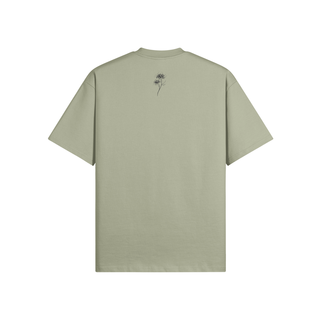 TRIØ7 ESSENTIAL – Heavyweight Oversized Tee 280 – Frontansicht 22 | Oversized Boxy T-Shirt von TRIØ7