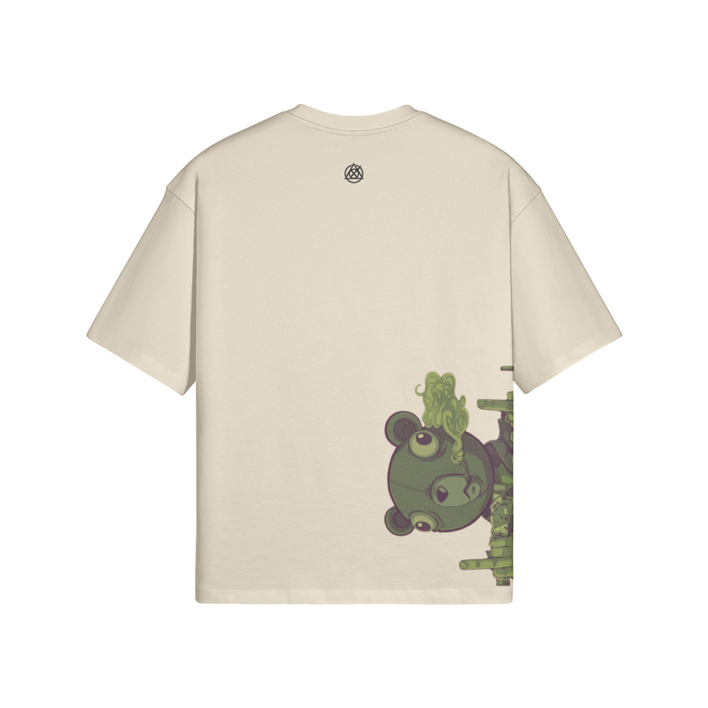 TRIØ7 ESSENTIAL – Iconic Boxy Tee – Rückansicht 6 | Oversized Boxy T-Shirt von TRIØ7