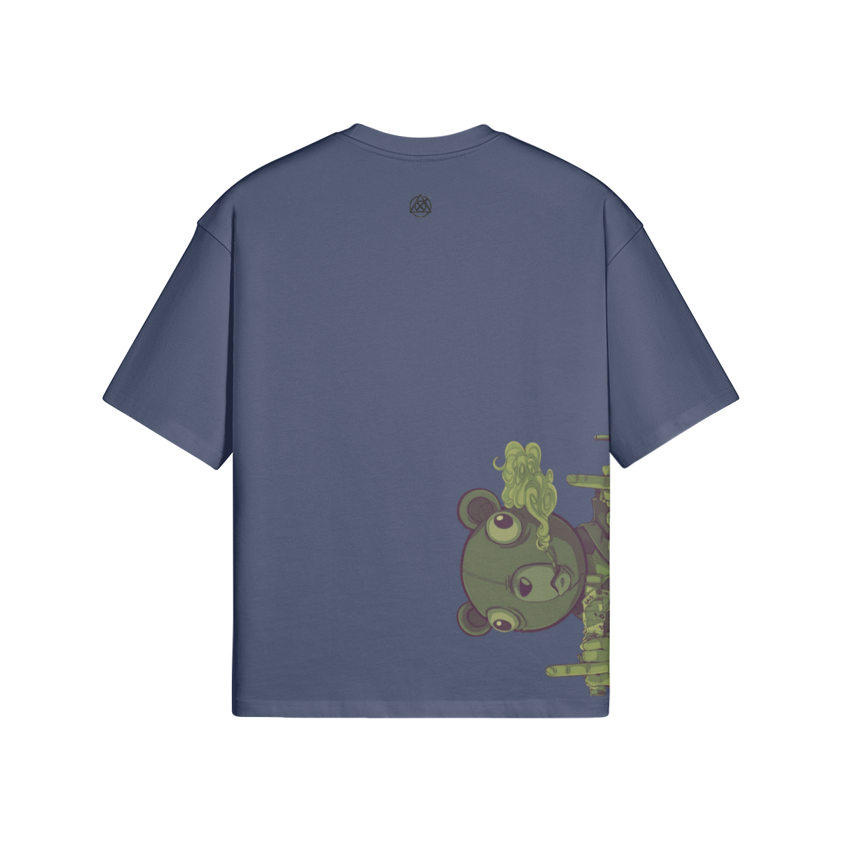 TRIØ7 ESSENTIAL – Iconic Boxy Tee – Rückansicht 7 | Oversized Boxy T-Shirt von TRIØ7