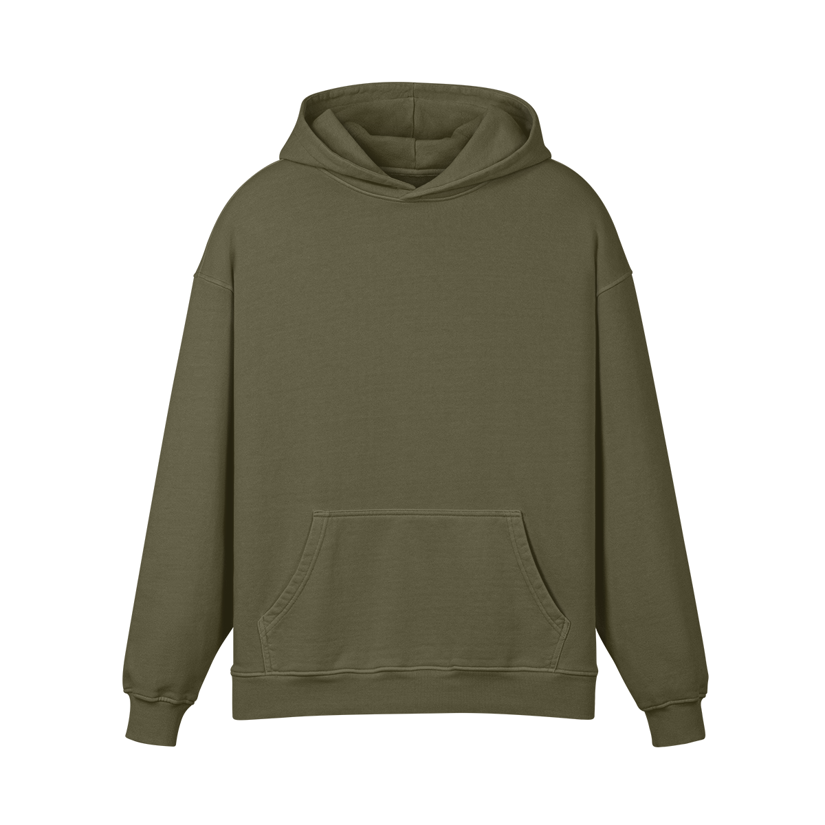 TRIØ7 URBAN – Cozy Fit Hoodie – Frontansicht 4 | Heavyweight Oversized Hoodie von TRIØ7