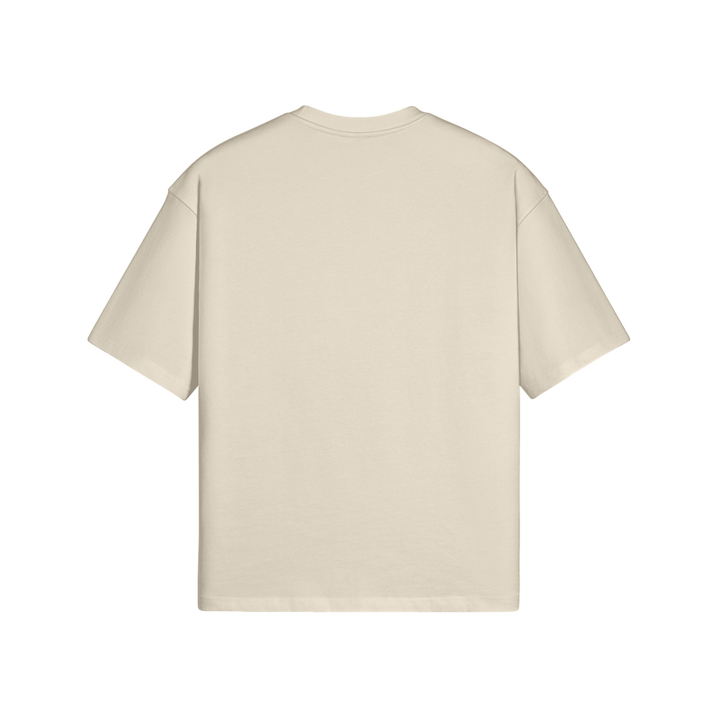 TRIØ7 ESSENTIAL – Boxy Tee – Rückansicht 5 | Oversized Boxy T-Shirt von TRIØ7
