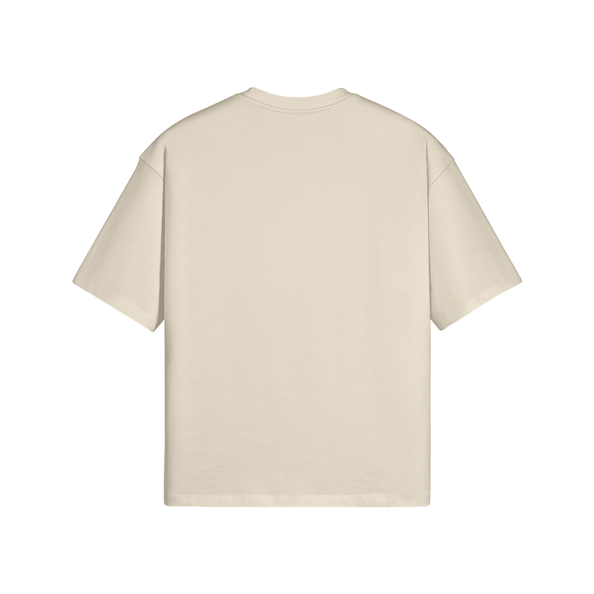 TRIØ7 ESSENTIAL – Boxy Tee – Rückansicht 5 | Oversized Boxy T-Shirt von TRIØ7
