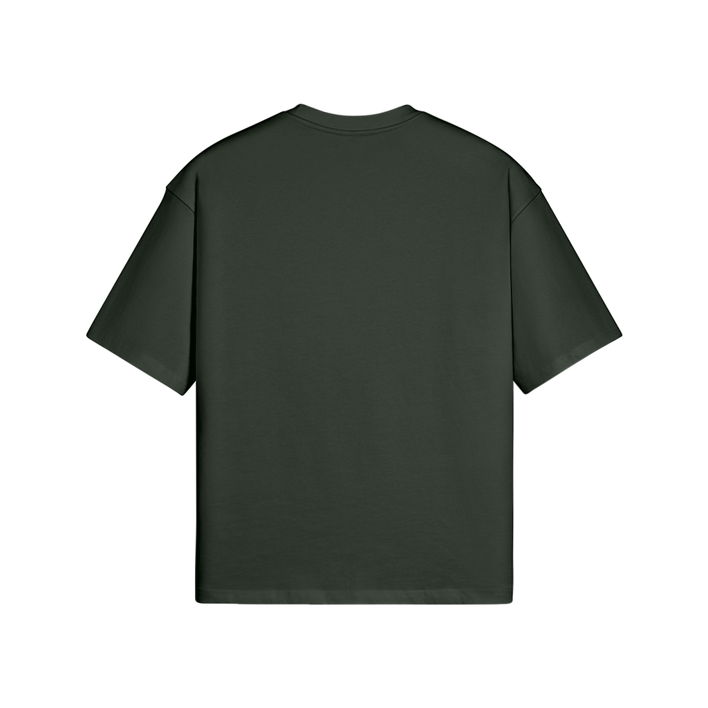 TRIØ7 ESSENTIAL – Boxy Tee – Rückansicht 3 | Oversized Boxy T-Shirt von TRIØ7