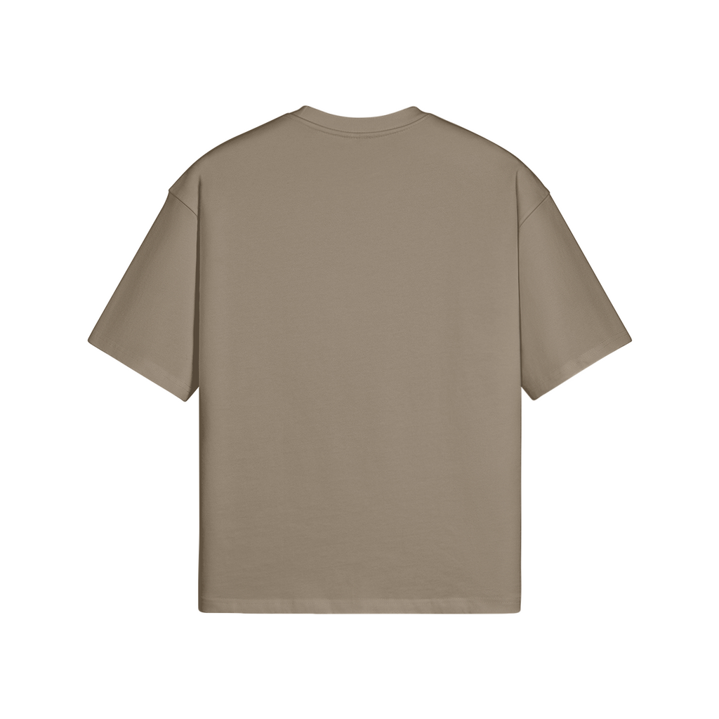 TRIØ7 ESSENTIAL – Boxy Tee – Rückansicht 2 | Oversized Boxy T-Shirt von TRIØ7