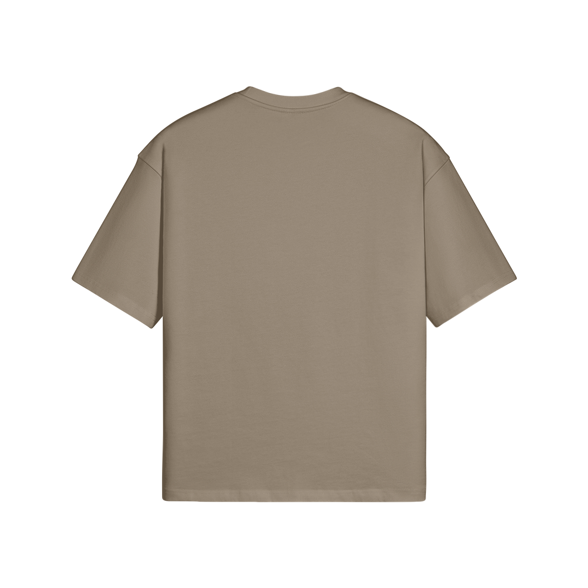 TRIØ7 ESSENTIAL – Boxy Tee – Rückansicht 2 | Oversized Boxy T-Shirt von TRIØ7
