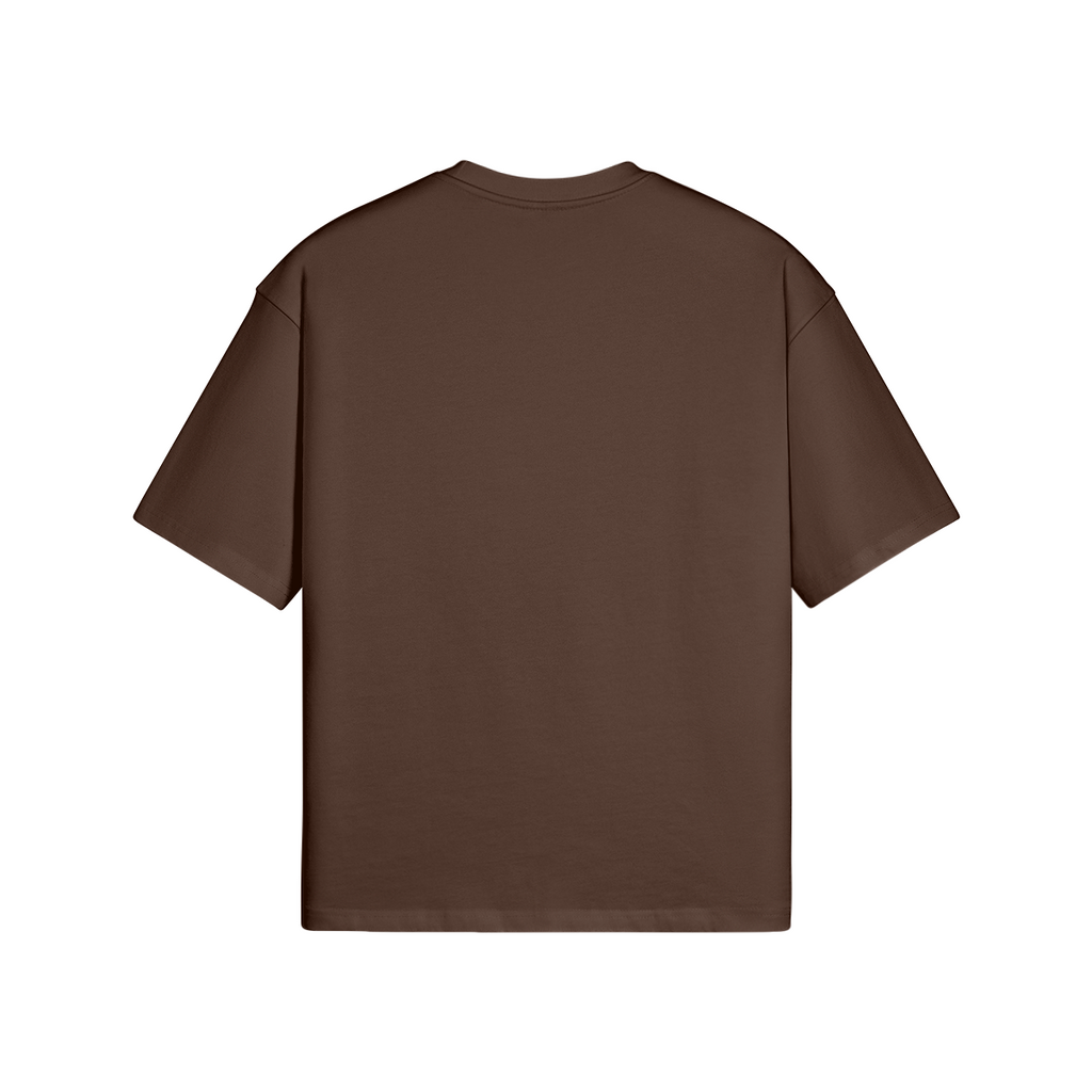 TRIØ7 ESSENTIAL – Boxy Tee – Rückansicht 4 | Oversized Boxy T-Shirt von TRIØ7