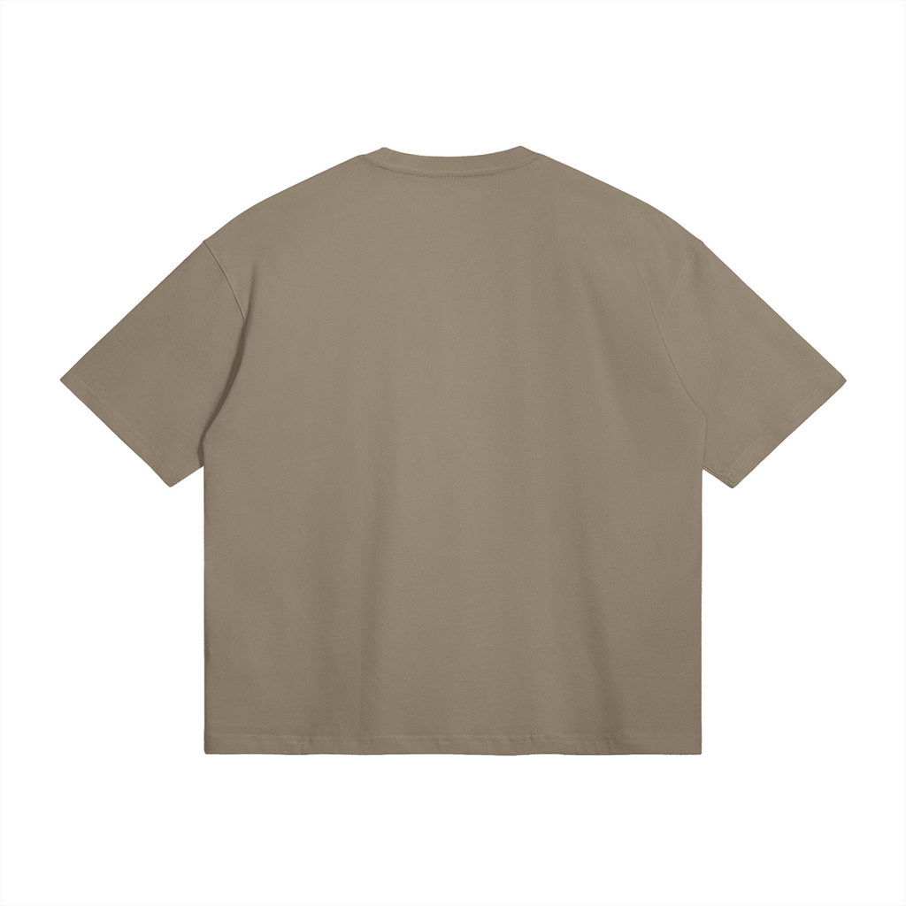 TRIØ7 ESSENTIAL – Boxy Tee – Rückansicht 7 | Oversized Boxy T-Shirt von TRIØ7