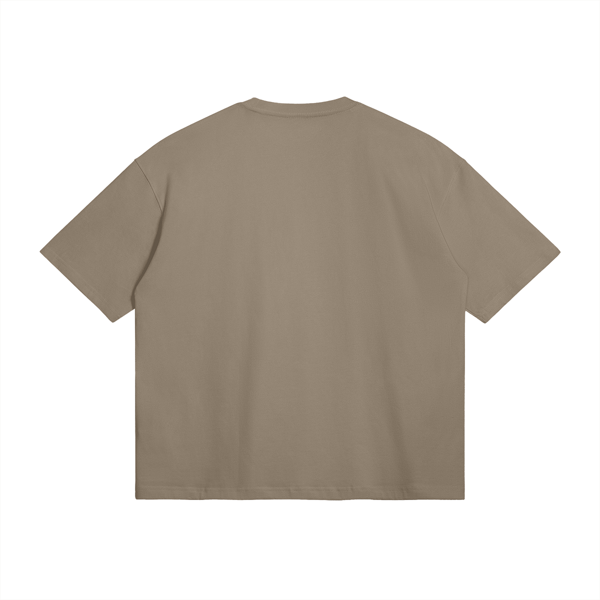 TRIØ7 ESSENTIAL – Boxy Tee – Rückansicht 7 | Oversized Boxy T-Shirt von TRIØ7