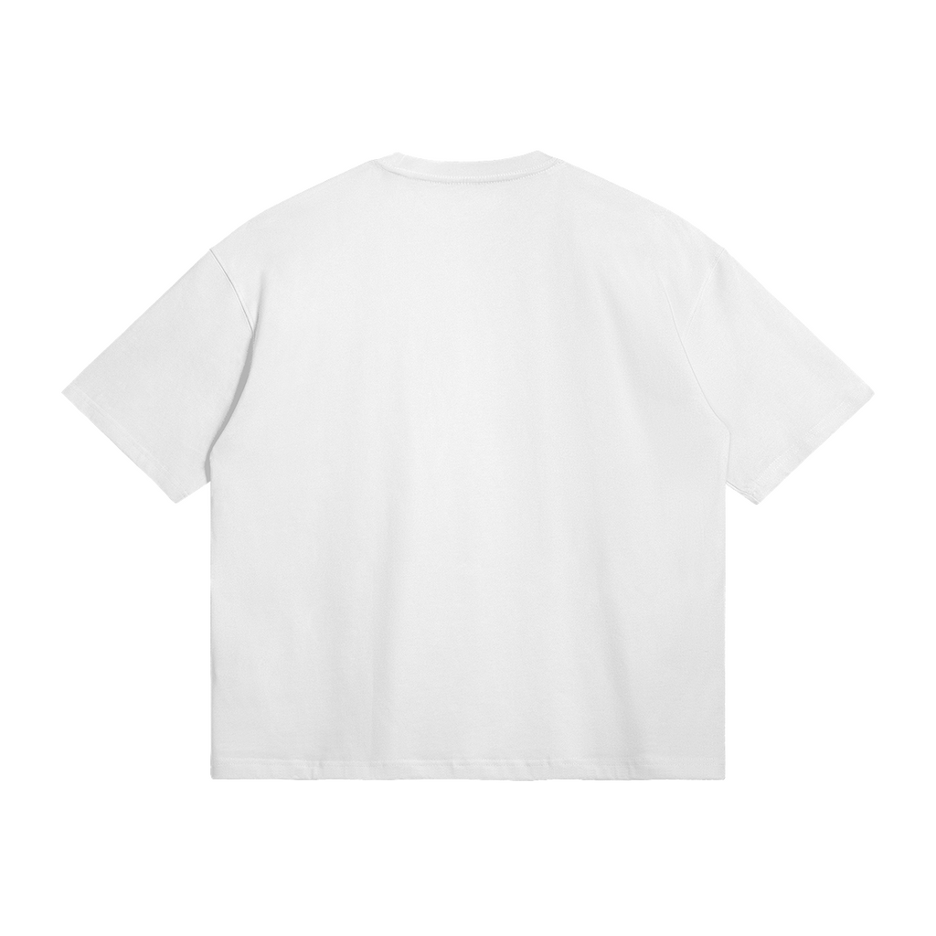 TRIØ7 ESSENTIAL – Boxy Tee – Rückansicht 6 | Oversized Boxy T-Shirt von TRIØ7