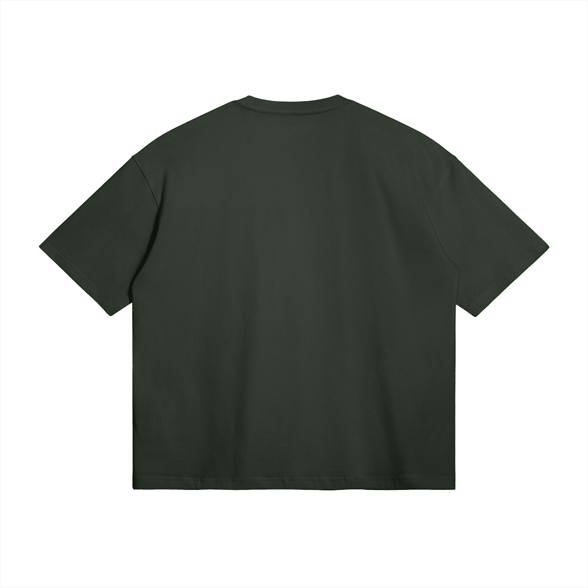 TRIØ7 ESSENTIAL – Boxy Tee – Rückansicht 8 | Oversized Boxy T-Shirt von TRIØ7