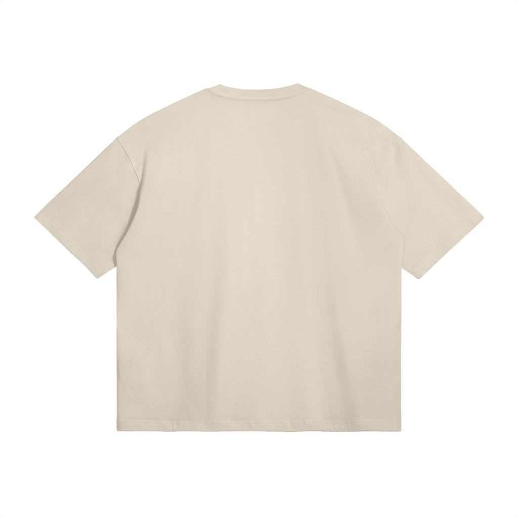TRIØ7 ESSENTIAL – Boxy Tee – Rückansicht 10 | Oversized Boxy T-Shirt von TRIØ7