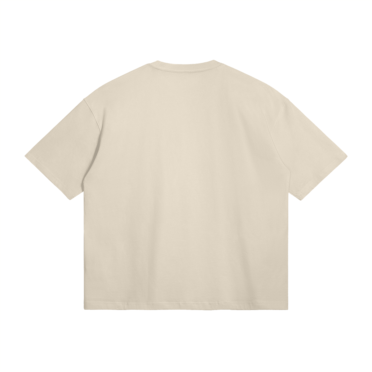 TRIØ7 ESSENTIAL – Boxy Tee – Rückansicht 10 | Oversized Boxy T-Shirt von TRIØ7